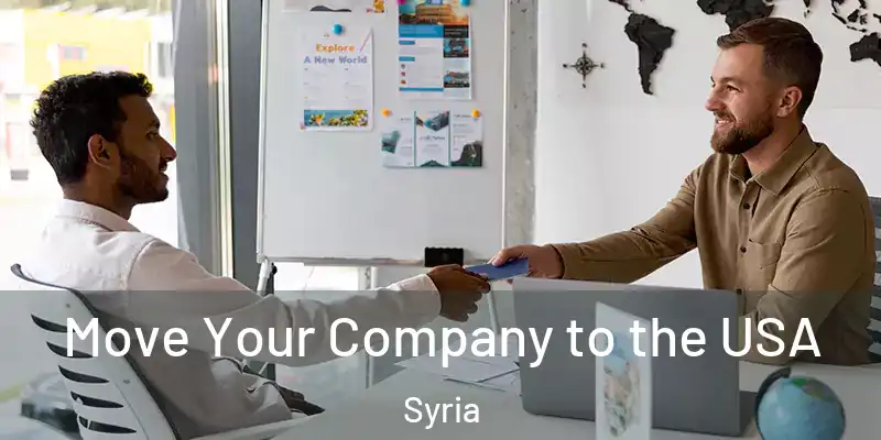 Move Your Company to the USA Syria