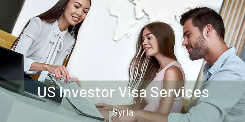 US Investor Visa Services Syria